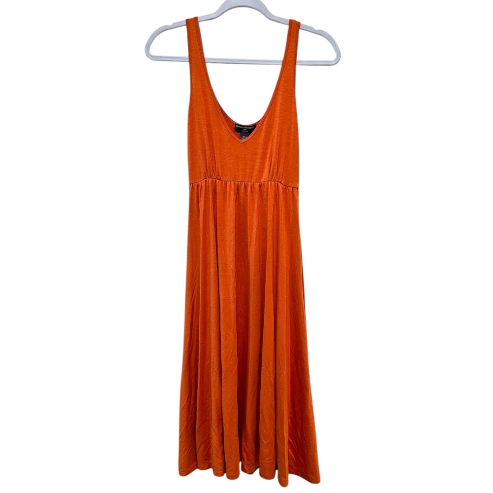 Banana Republic Orange Sleeveless Maxi Dress